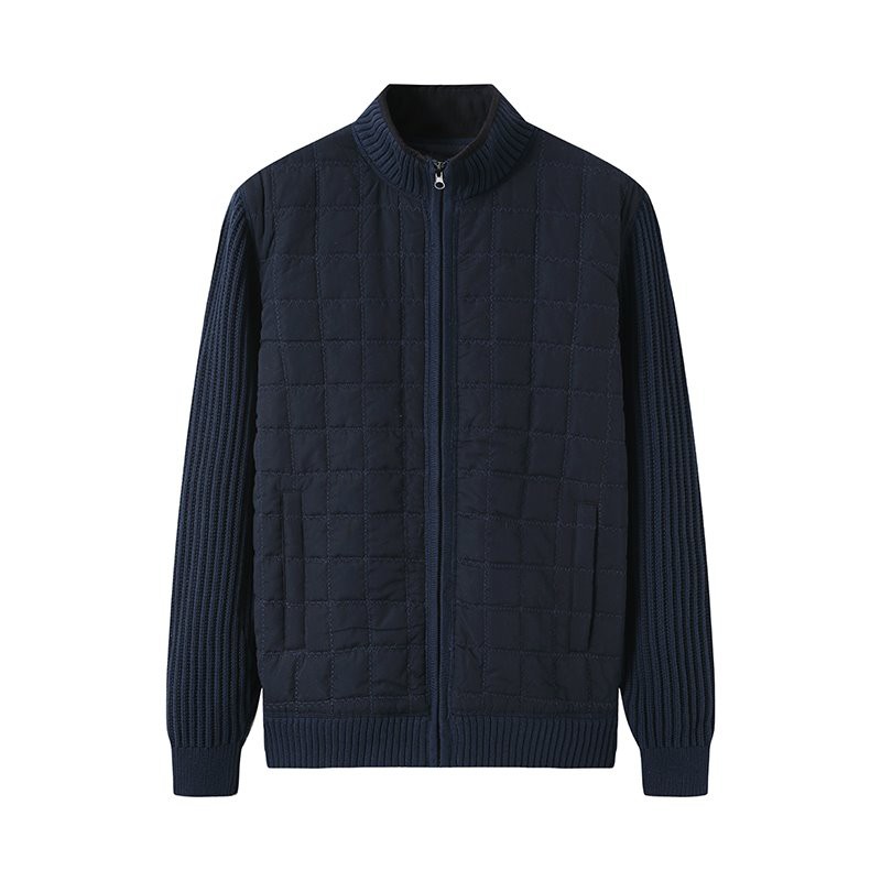 Ribbed Sleeve Jacket