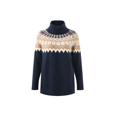 Naiste Fair Isle Turtleneck sviiter