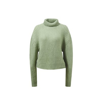 Naiste ülisuur paksu kootud kampsun